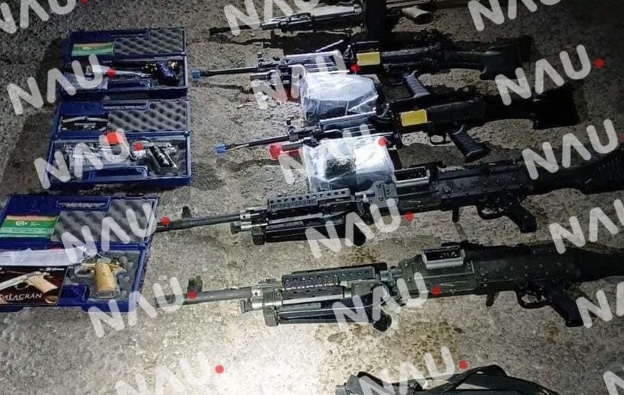 Detienen a sujeto con arsenal en operativo en Huehuetán