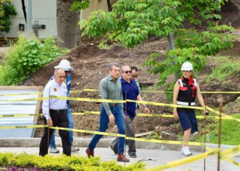 Rutilio Escandón supervisa obra del Parque Morelos Bicentenario; registra avance de aproximadamente 80 %