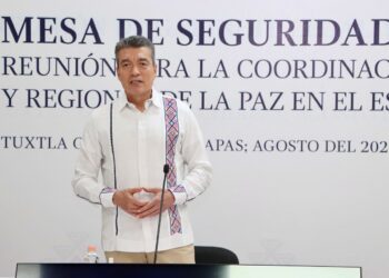 Exhorta Rutilio Escandón a la población chiapaneca a reforzar protocolos preventivos ante sismos