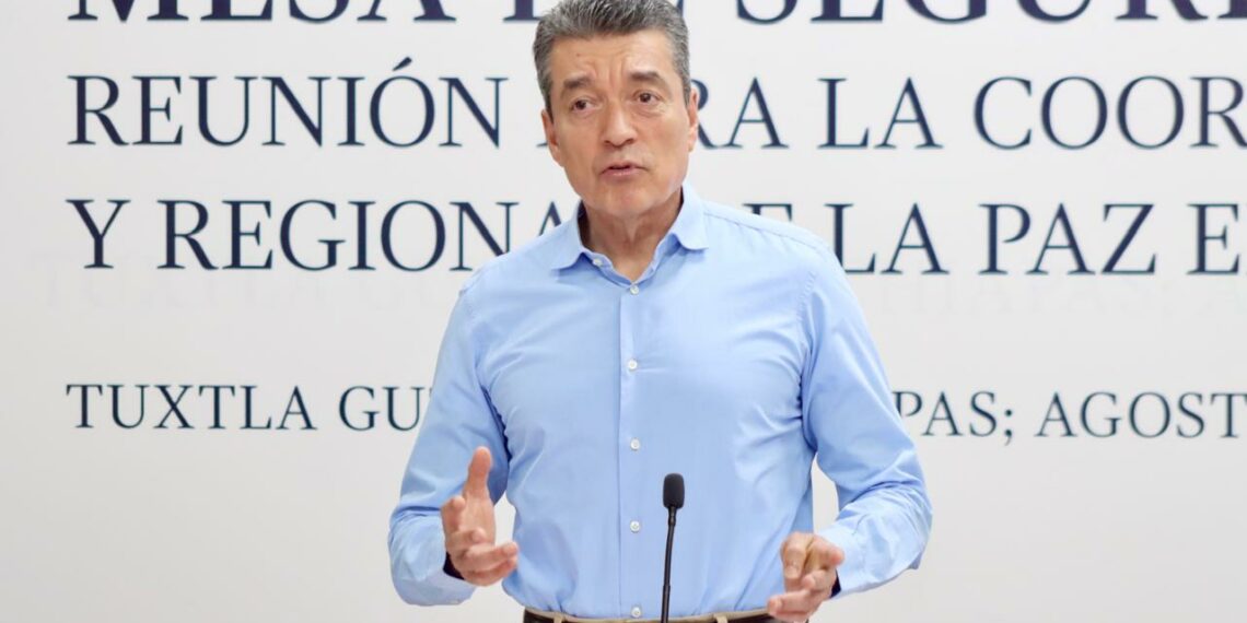 En Chenalhó hay paz y fraternidad; habitantes de Nueva Esperanza retornan a sus hogares: Rutilio Escandón