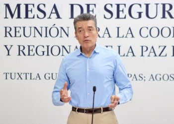 En Chenalhó hay paz y fraternidad; habitantes de Nueva Esperanza retornan a sus hogares: Rutilio Escandón