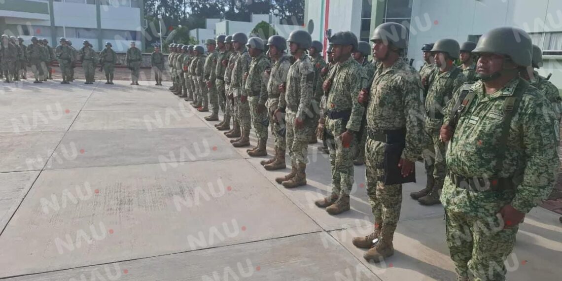 Llegan a Chiapas más elementos del Ejército Mexicano para reforzar la seguridad