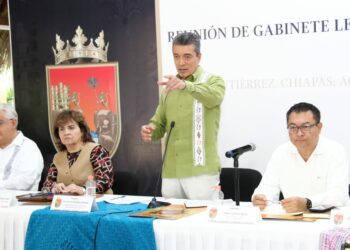 Llama Rutilio Escandón a su Gabinete a seguir trabajando a favor del pueblo para entregar buenas cuentas