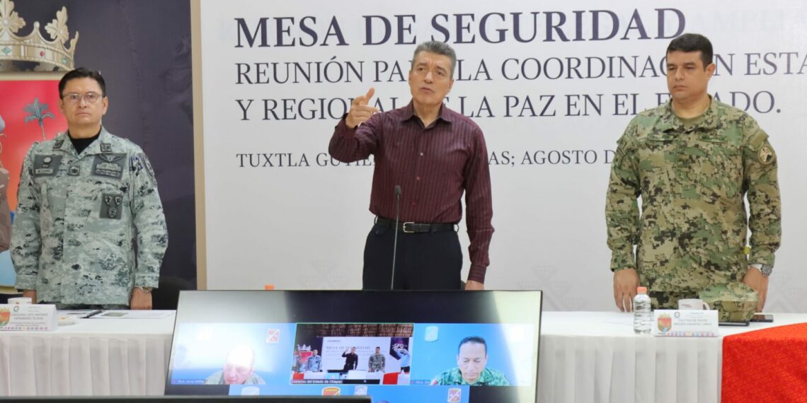 Exhorta Rutilio Escandón a extremar precauciones ante próximo ingreso de onda tropical 19 a Chiapas