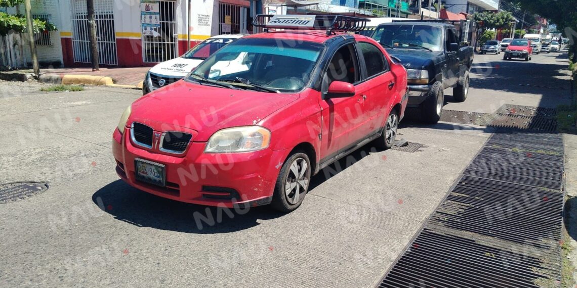 Choque por alcance en Tapachula deja daños menores