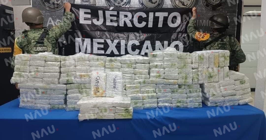 Decomisa FGR y SEDENA droga y vehículos en Tuxtla Gutiérrez