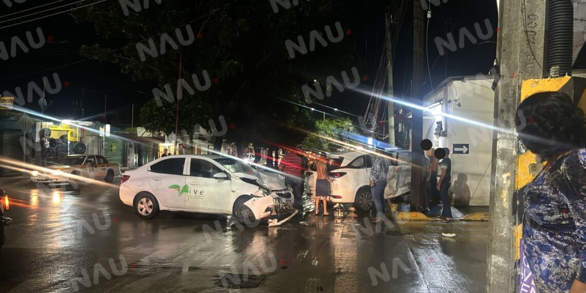 Accidente Vehicular Deja Solo Daños Materiales