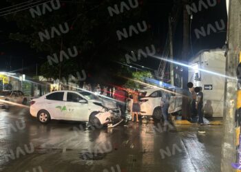 Accidente Vehicular Deja Solo Daños Materiales