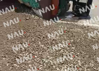 Camión volcó en la carretera a Puerto Madero; no hubo heridos