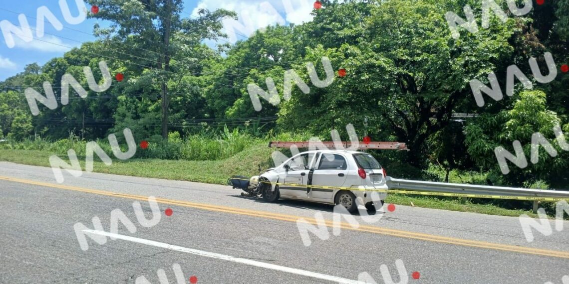 Trágico Accidente en Acacoyagua: Motociclista Pierde la Vida tras Colisión Frontal
