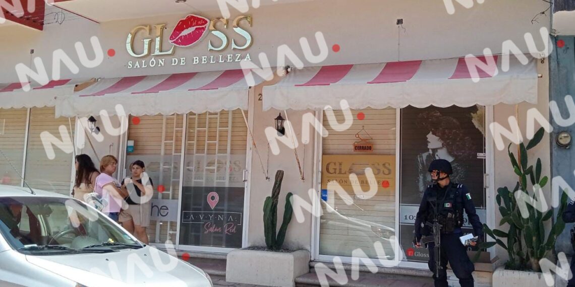 Detonaciones de arma de fuego en salón de belleza en Tapachula