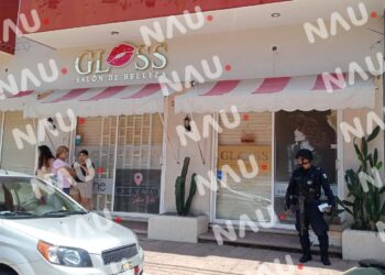 Detonaciones de arma de fuego en salón de belleza en Tapachula