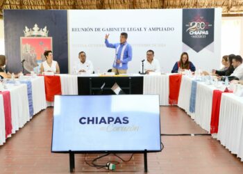 Pide Rutilio Escandón a su Gabinete Legal y Ampliado concluir este gobierno con el honor del deber cumplido