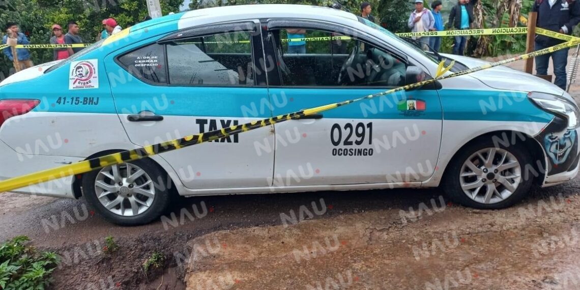 Asesinan a taxista en Ocosingo; detienen al presunto responsable