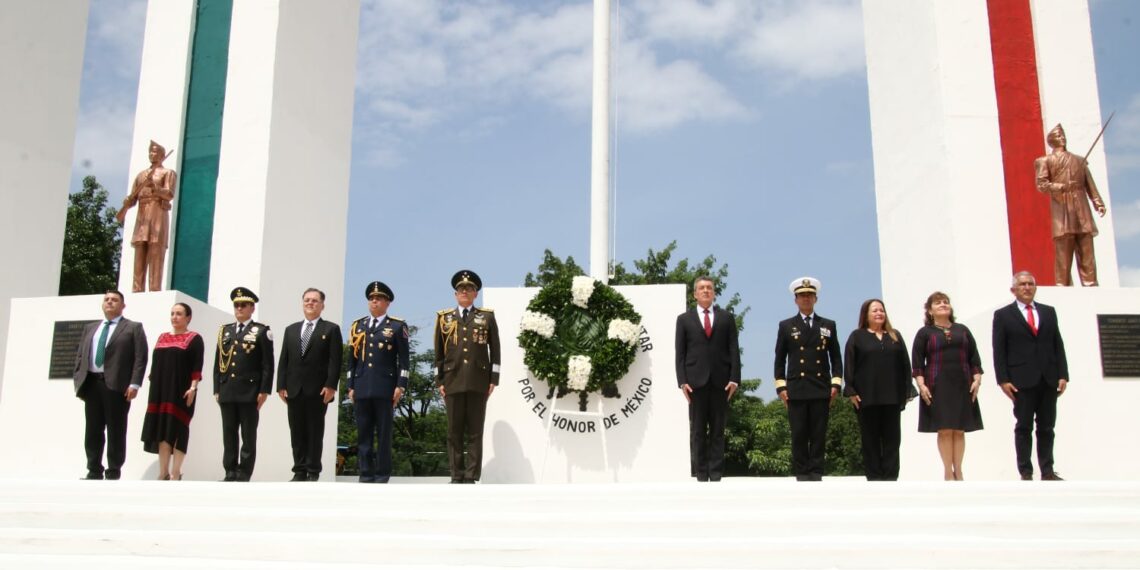 Rutilio Escandón destaca valentía y sacrificio de los niños héroes, a 177 años de su gesta heroica en Chapultepec
