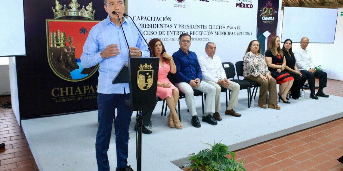 Exhorta Rutilio Escandón a las y los alcaldes electos a ejercer una administración eficiente y transparente