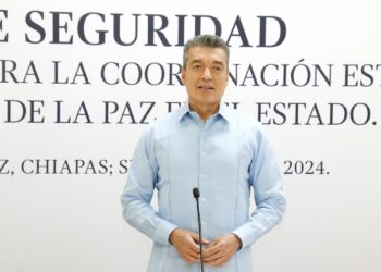 Reconoce Rutilio Escandón comportamiento civilizado del pueblo de Chiapas durante fiestas patrias