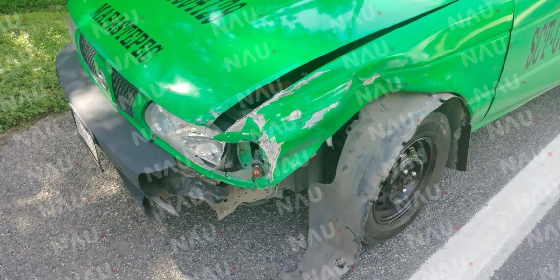 Accidente vehicular en la carretera costera Tapachula – Huehuetán, deja un lesionado