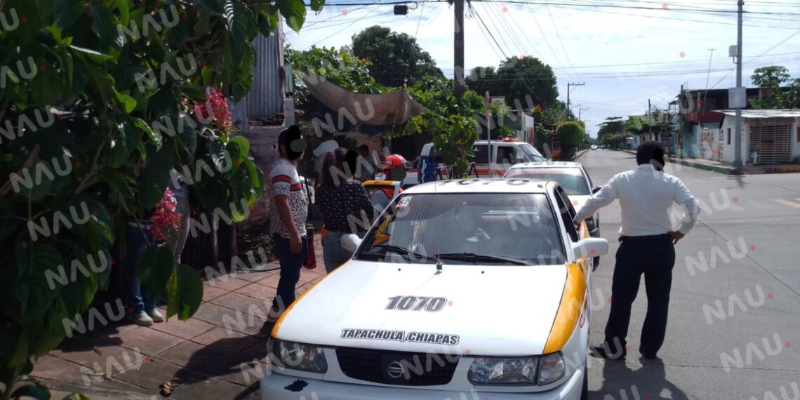 Accidente Vehicular en Tapachula Deja a Mujer Lesionada