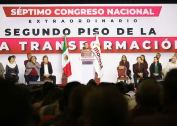 Participa Rutilio Escandón en el Séptimo Congreso Nacional Extraordinario de Morena y felicita al nuevo Comité Nacional