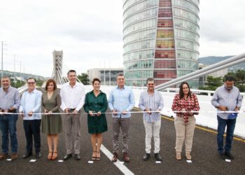 Rutilio Escandón inaugura Paso Vehicular Superior “Torre Chiapas” de Tuxtla Gutiérrez