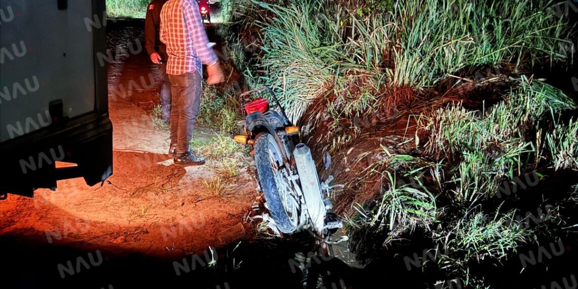 Trágico accidente en Tapachula: motociclista pierde la vida al caer en un río