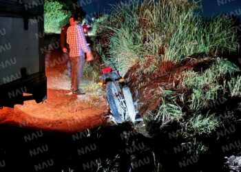 Trágico accidente en Tapachula: motociclista pierde la vida al caer en un río