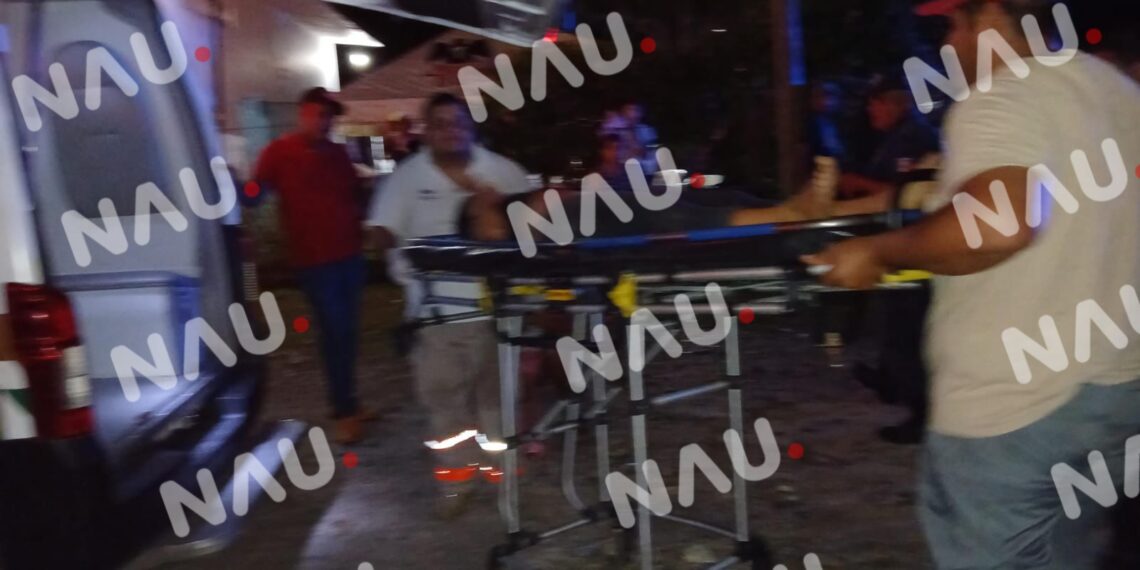 Accidente de motocicleta deja tres heridos en Mapastepec, Chiapas