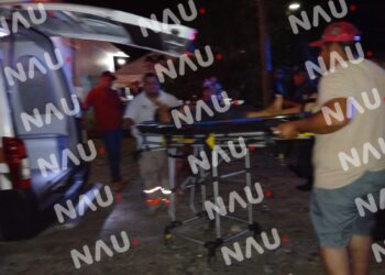 Accidente de motocicleta deja tres heridos en Mapastepec, Chiapas