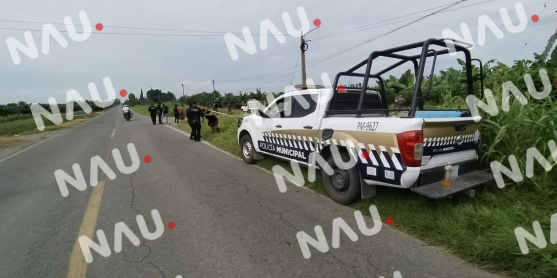 Asesinan a una mujer y abandonan su cuerpo en toma de agua en el ejido La Libertad
