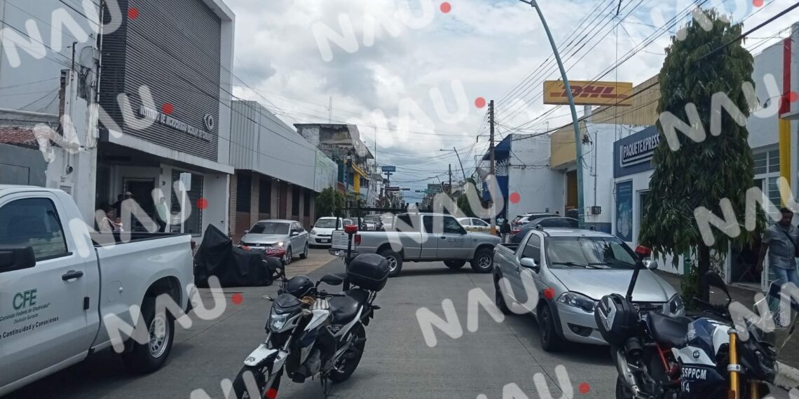Bloqueo en Tapachula por falta de suministro eléctrico tras fatal accidente