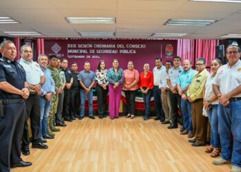 El Ayuntamiento de Tapachula refuerza su compromiso con la seguridad ciudadana en la XXIX Sesión Ordinaria del Consejo Municipal de Seguridad Pública