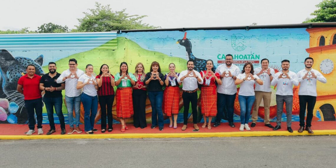 Inauguración del Mural de La Chiapanequidad en Cacahoatán, un paso hacia el rescate de nuestra cultura e identidad: VPS