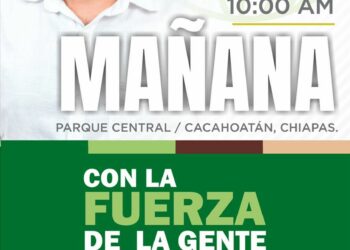 Inicia una Nueva Era en Cacahoatán: acompaña a Víctor Pérez Saldaña en su toma de protesta.