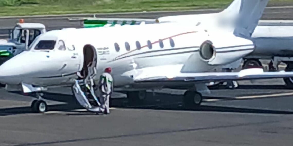 INM detecta en Chiapas vuelo privado que intentó transportar a personas extranjeras en condición irregular, originarias de Jordania y Egipto