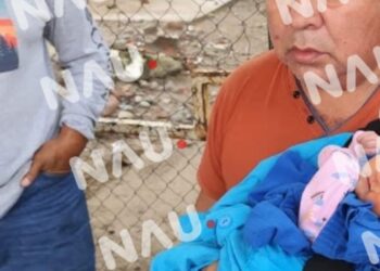 Rescatan en el Malecón de Huixtla a una bebé abandonada