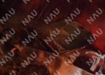 Incendio de vehículo moviliza a cuerpos de emergencia en Cacahoatán