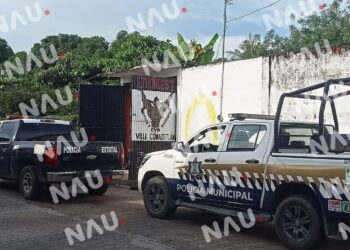 Hombre baleado frente a gimnasio en Villacomaltitlán, Chiapas