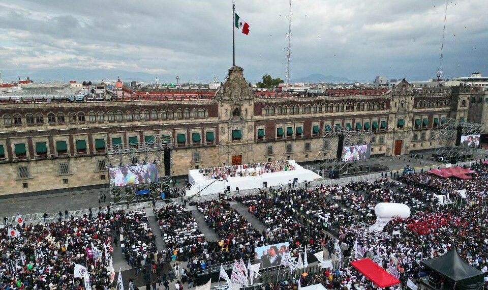 Eduardo Ramírez asiste a la toma de protesta de Claudia Sheinbaum