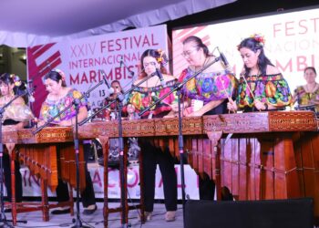 Inaugura Rutilio Escandón el XXIV Festival Internacional de Marimbistas
