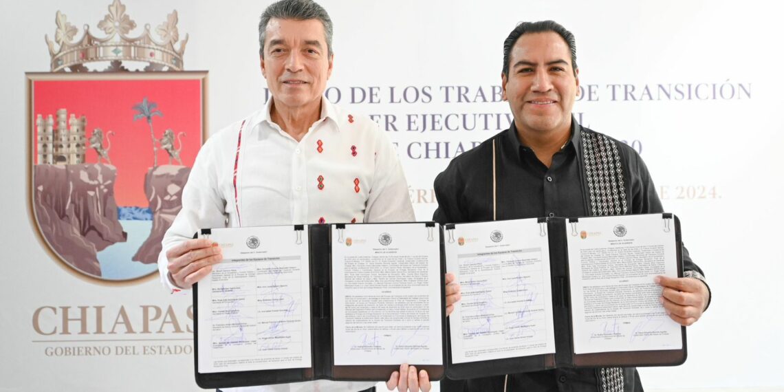 Inicia la transición del Poder Ejecutivo en Chiapas