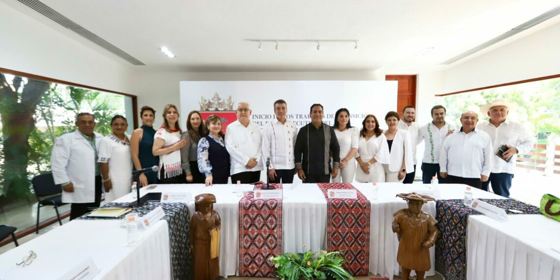 Inician Rutilio Escandón y Eduardo Ramírez trabajos de transición del Poder Ejecutivo del Estado 2024-2030