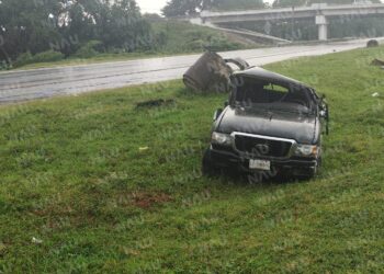 Accidente automovilístico en Huixtla deja cuatro lesionados