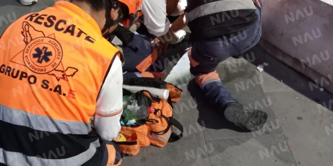 Masculino de 40 años resulta gravemente herido tras agresión con arma blanca en Tapachula