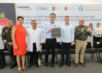 Rutilio Escandón presenta Anteproyecto Ejecutivo del Acelerador Lineal del Hospital de Especialidades Pediátricas IMSS-Bienestar