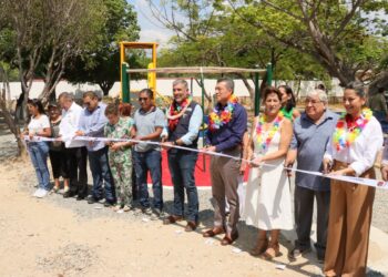 Inaugura Rutilio Escandón la reconstrucción del Parque del ISSSTE en Tuxtla Gutiérrez