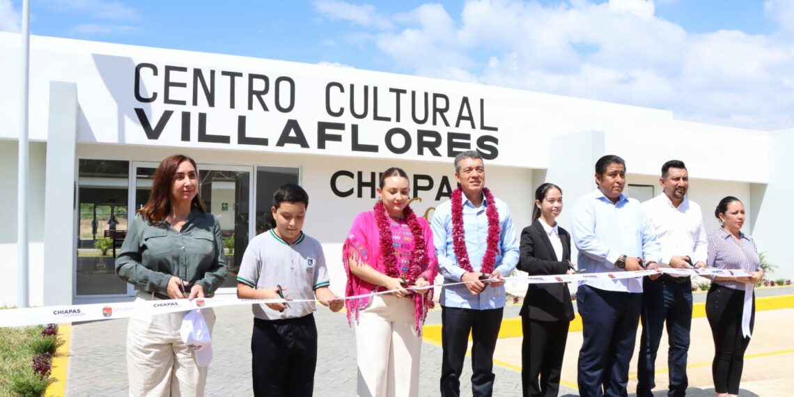 Centro Cultural de Villaflores será semillero de grandes talentos de la Frailesca y de Chiapas: Rutilio Escandón