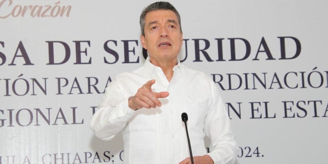 Tapachula no es insegura; pide Rutilio Escandón no confundir la encuesta de percepción de inseguridad