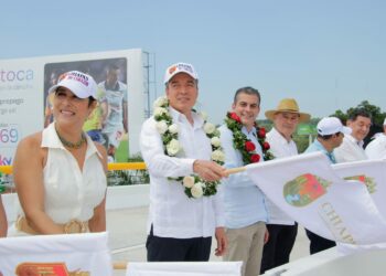 Rutilio Escandón inaugura Paso a Desnivel Vehicular “San Juan”, de Tapachula