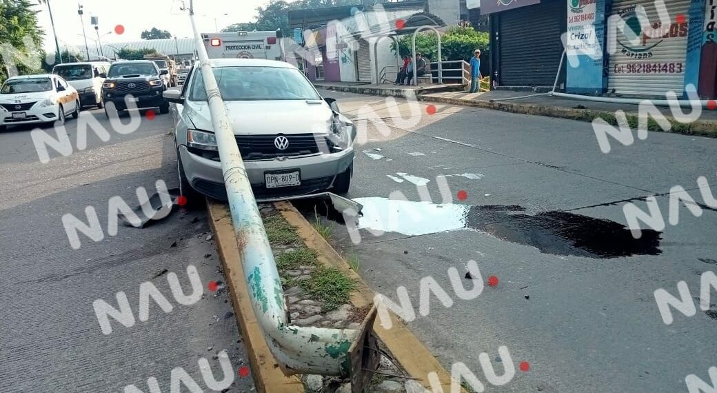 Accidente Automovilístico en el Boulevard Príncipe Akishino